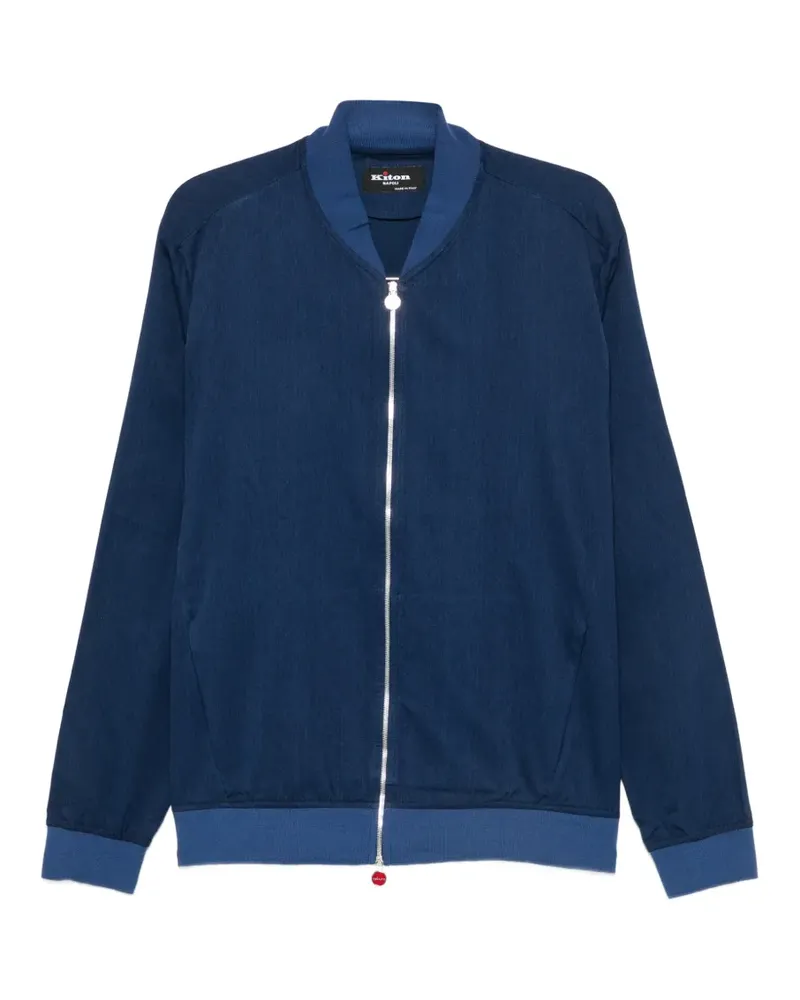 Kiton Jacke mit Reißverschluss - Blau Blau