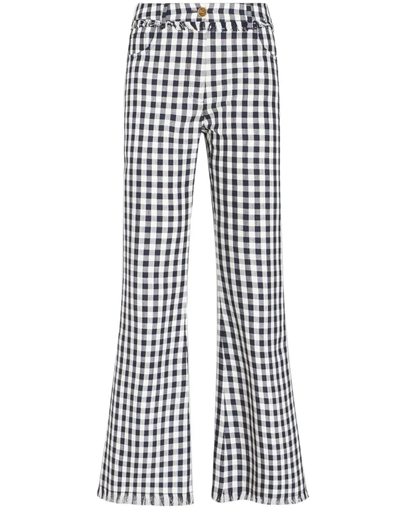 Etro Ausgestellte Hose - Blau Blau