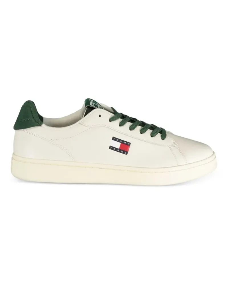 Tommy Hilfiger logo-patch sneakers - Weiß Weiß