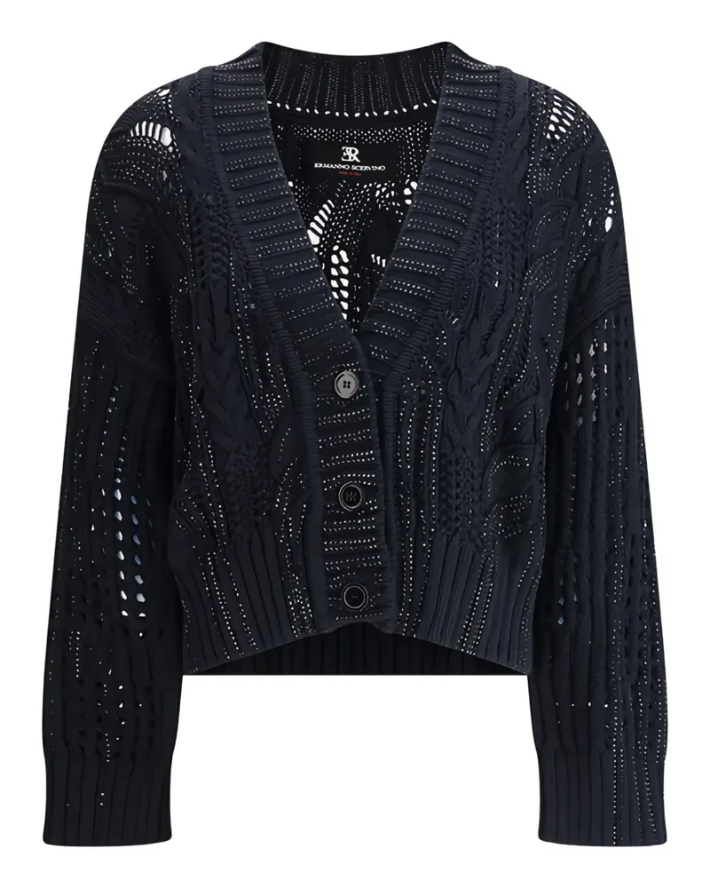 Ermanno Scervino Cardigan mit Knopfverschluss - Schwarz Schwarz