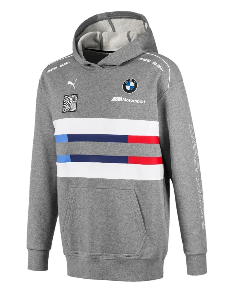 Puma x BMW Motorsport T-Shirt mit Kapuze - Grau Grau