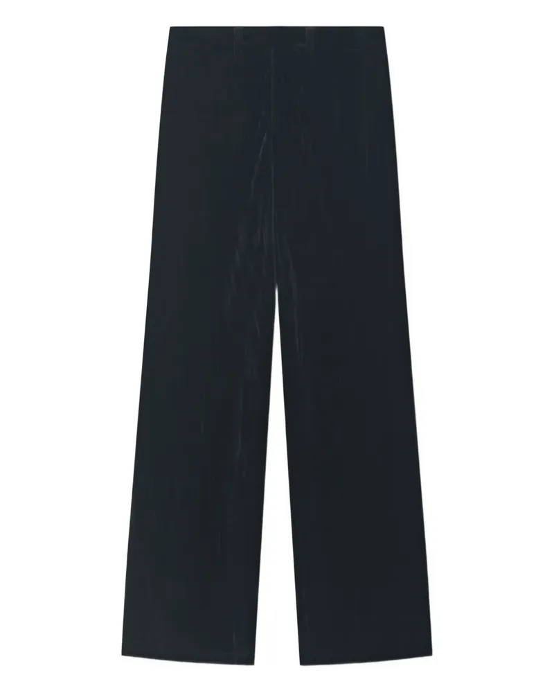 AERON Omar velvet trousers - Schwarz Schwarz