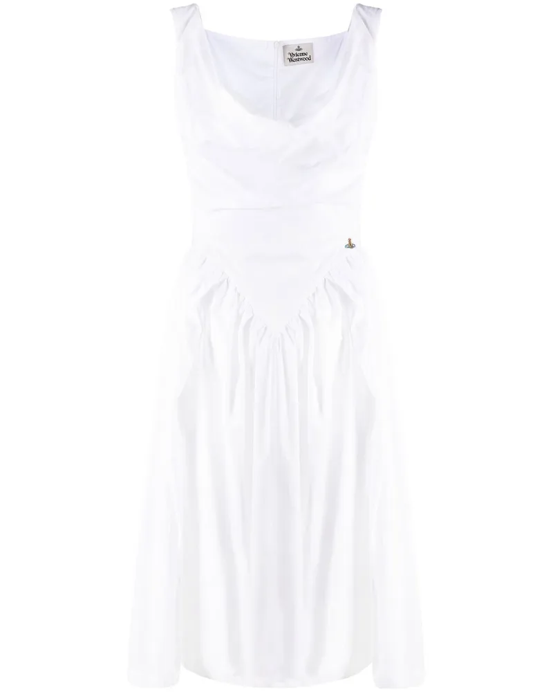 Vivienne Westwood Sunday Midikleid - Weiß Weiß