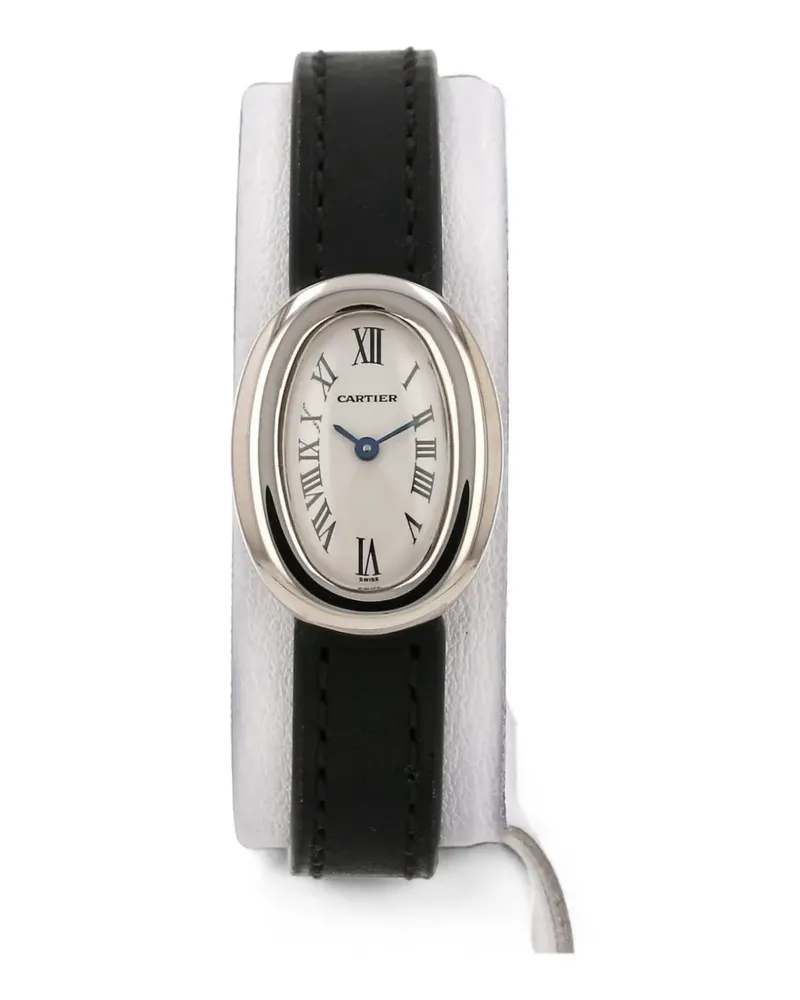 Cartier 1990s Mini Baignoire 25mm watch - Weiß Weiß