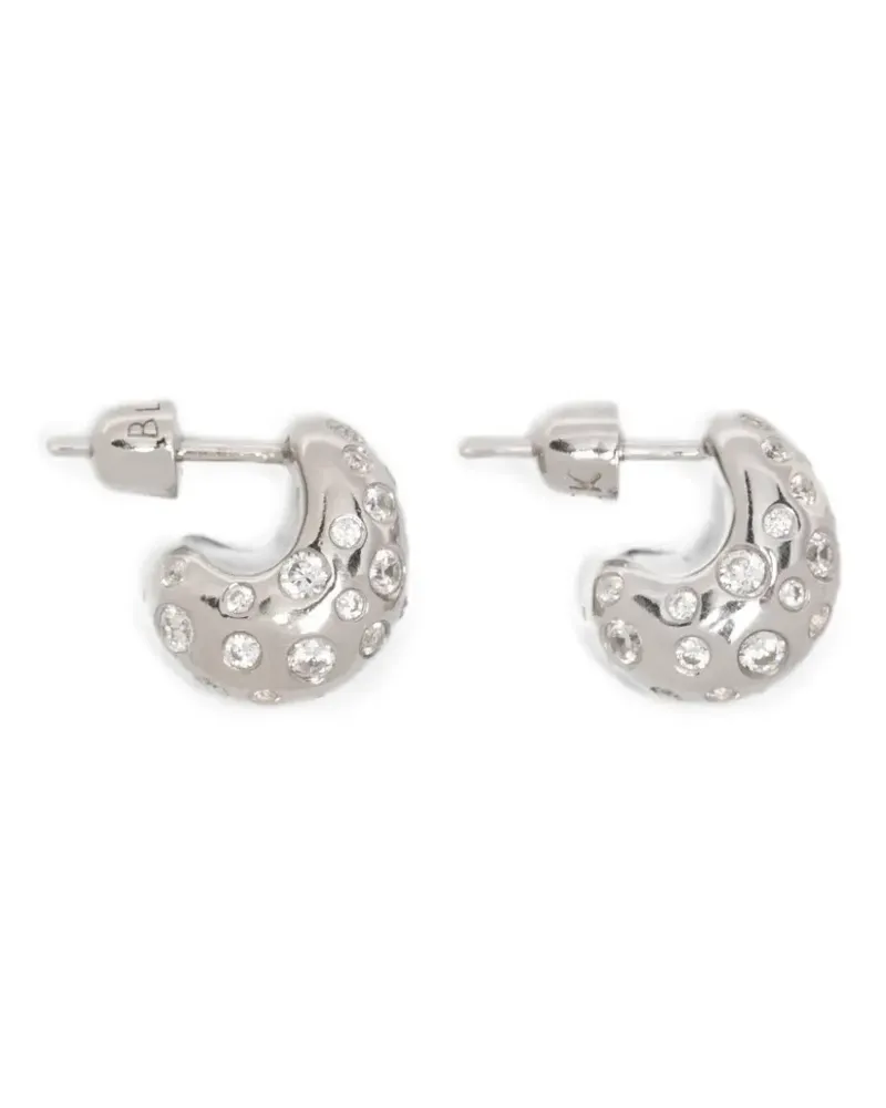 Maria Black Tryvann Popcorn ovate-shape earrings - Silber Silber