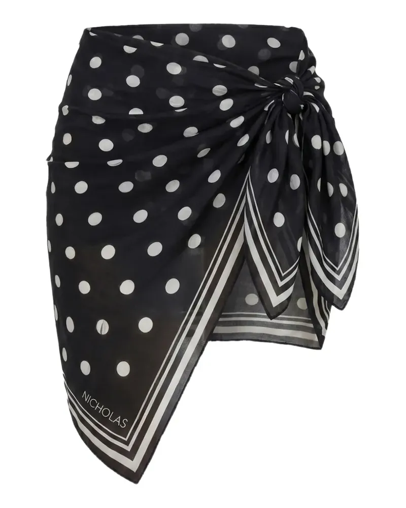 NICHOLAS Ursa mini sarong - Schwarz Schwarz