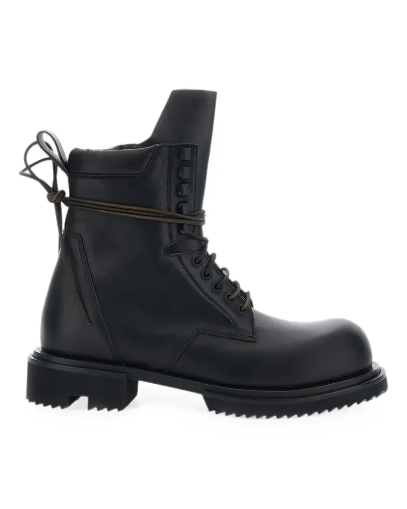 Rick Owens Gabe lace-up leather boots - Schwarz Schwarz