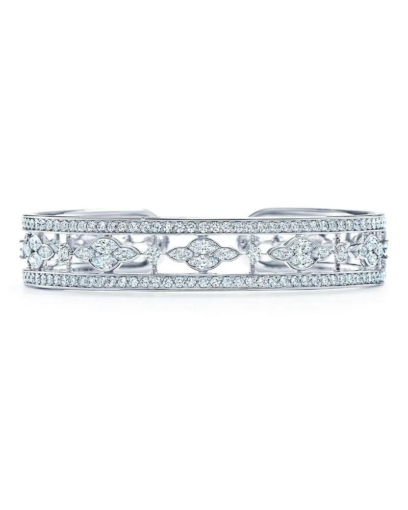 KWIAT 18kt Weißgoldarmreif mit Diamanten - Silber Silber
