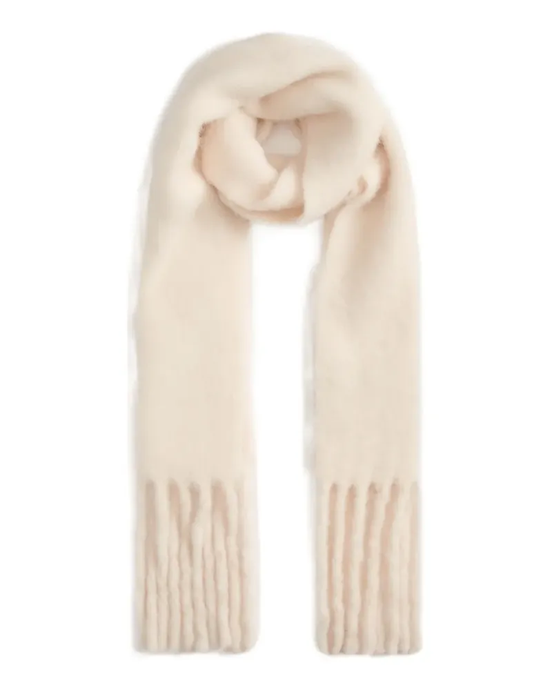 Fabiana Filippi alpaca wool scarf - Nude Nude