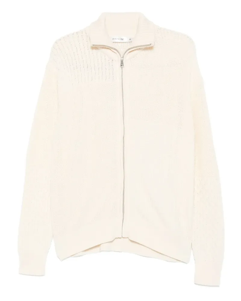 Aya Muse Cardigan mit Jacquardmuster - Nude Nude