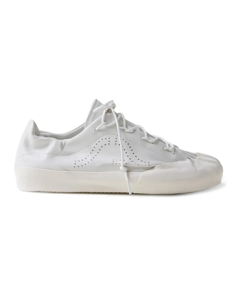 Springa perforated leather sneakers - Weiß Weiß