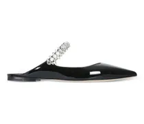 Bing Mules mit Kristallen - Schwarz
