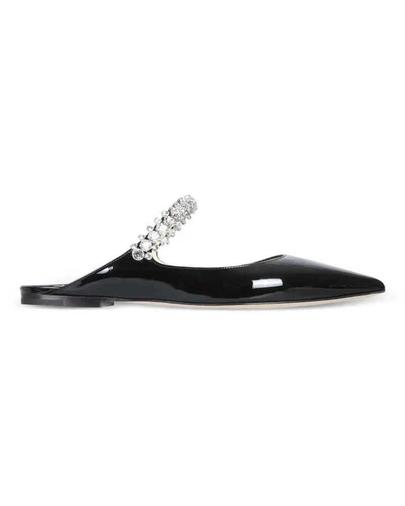 Jimmy Choo Bing Mules mit Kristallen - Schwarz Schwarz