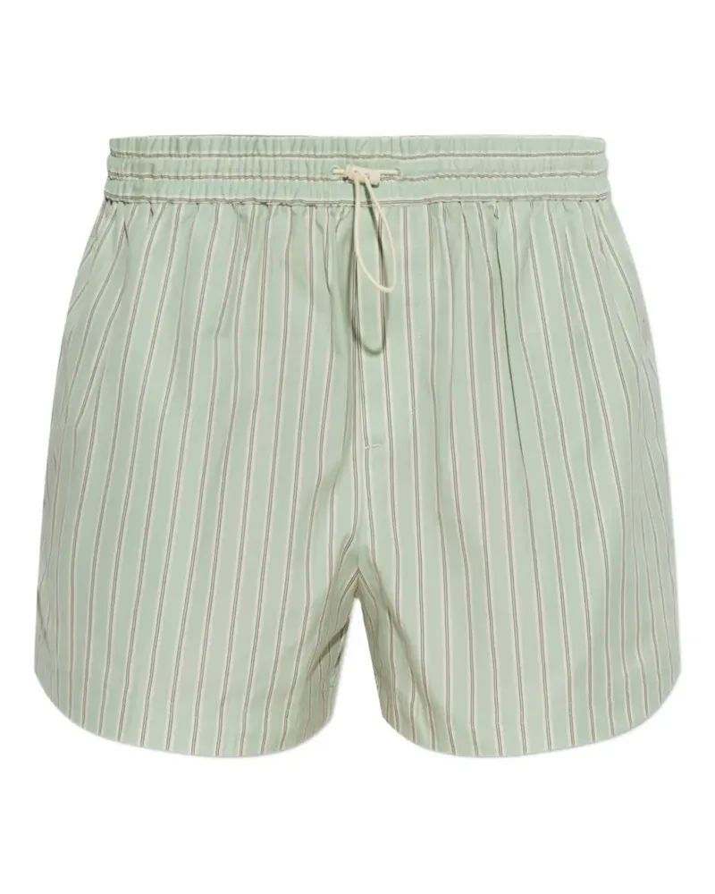 Rag & Bone Marvin striped shorts - Grün Grün