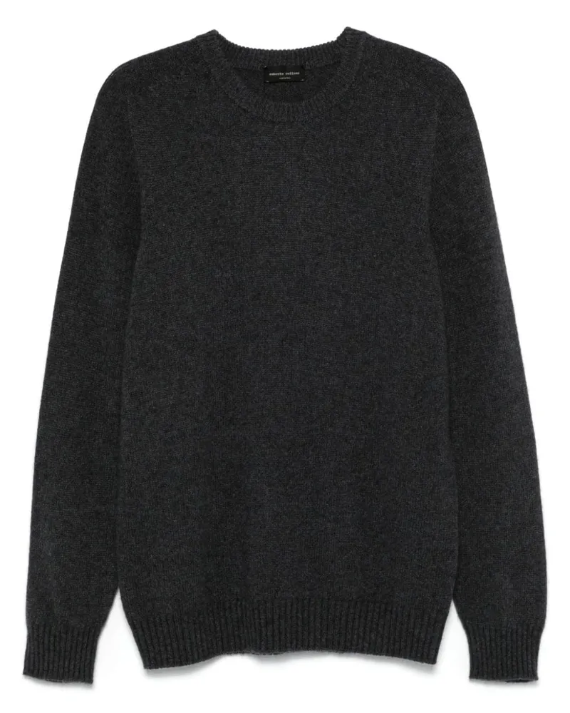 Roberto Collina Pullover mit Rundhalsausschnitt - Grau Grau