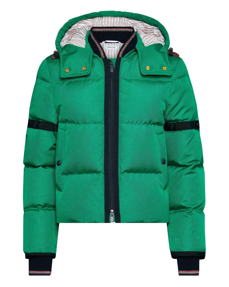 Thom Browne Gesteppte Armband Jacke - Grün Grün