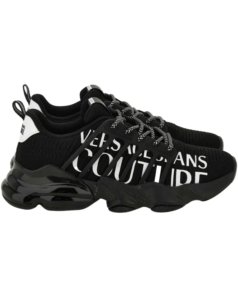 Versace Jeans Sneakers mit Logo-Detail - Schwarz Schwarz