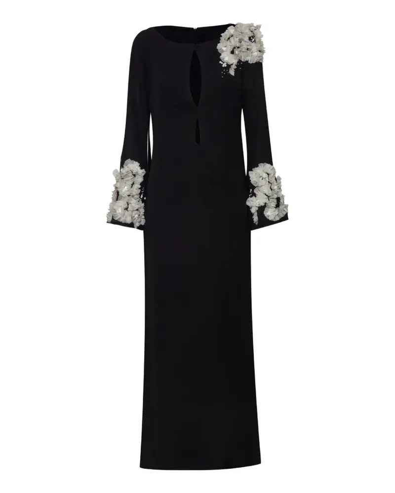 Baobab Collection Kemet floral-embellished maxi dress - Schwarz Schwarz