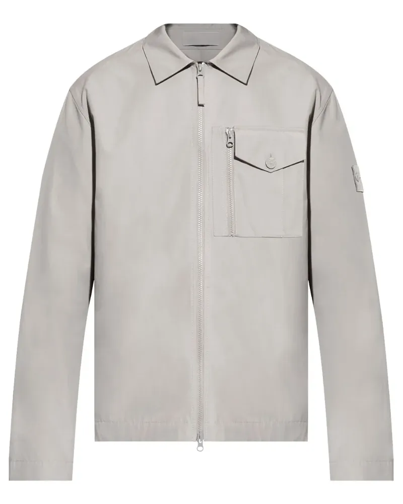 Stone Island Wasserdichte Jacke - Grau Grau