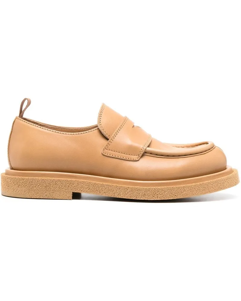 Officine Creative Italia Klassische Penny-Loafer Nude