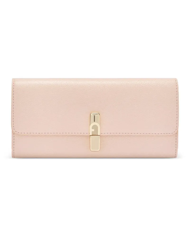 Furla XL Iride Portemonnaie mit Klappe - Rosa Rosa