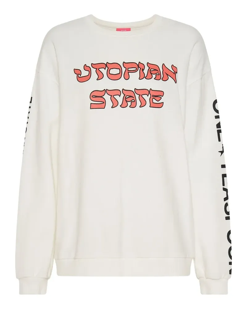 One Teaspoon Sweatshirt mit rundem Ausschnitt - Nude Nude