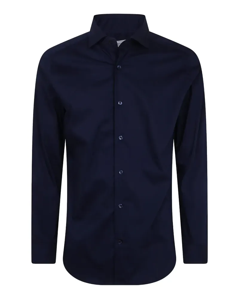 Tintoria Mattei long-sleeve button-up shirt - Blau Blau