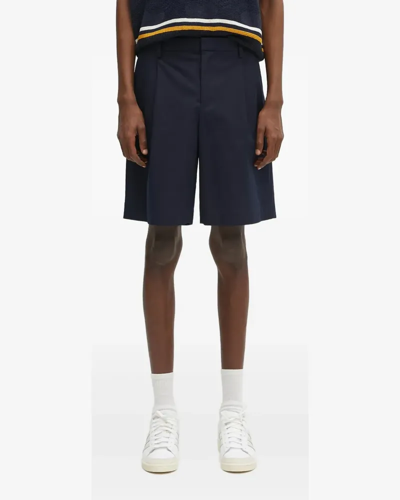 A.P.C. Shorts mit Falten - Blau Blau