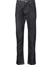 Emporio Armani Halbhohe Slim-Fit-Jeans Blau