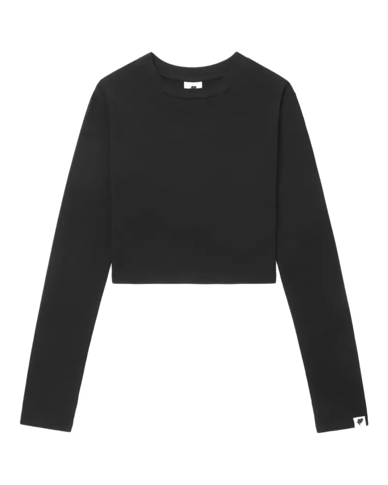 BAPE Klassisches Cropped-Top - Schwarz Schwarz