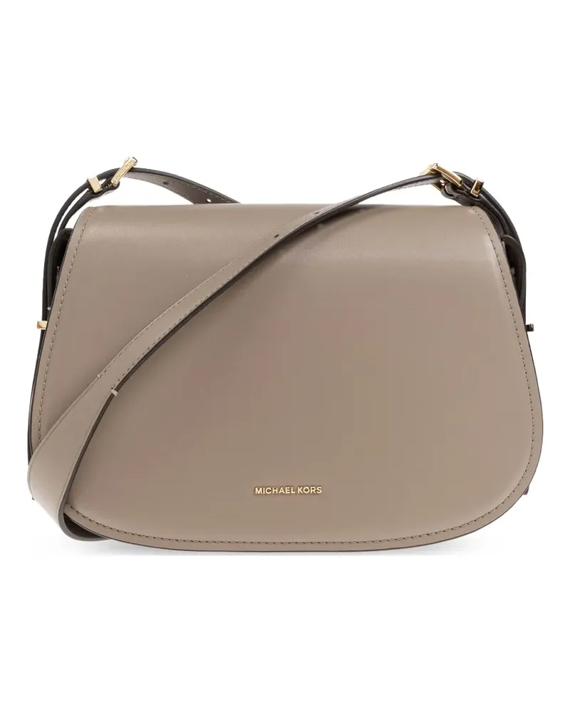Michael Kors Umhängetasche aus Leder - Grau Grau