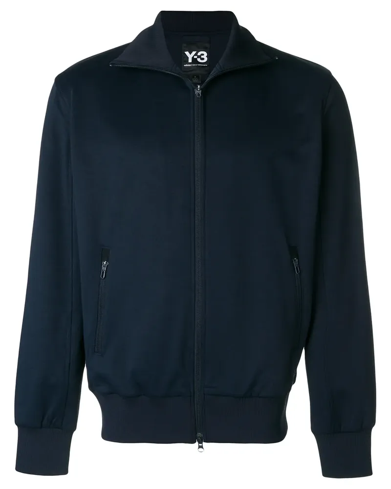 Y-3 Sweatshirt mit Logo-Print - Blau Blau