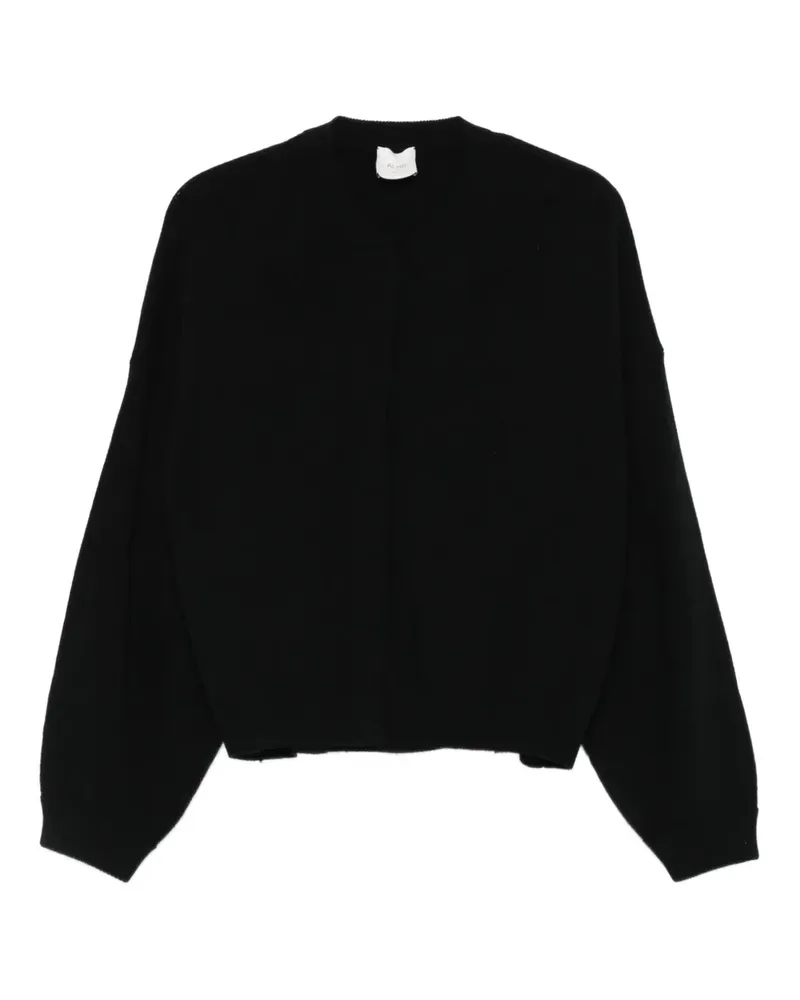 ALYSI Cardigan mit Ballonärmeln - Schwarz Schwarz