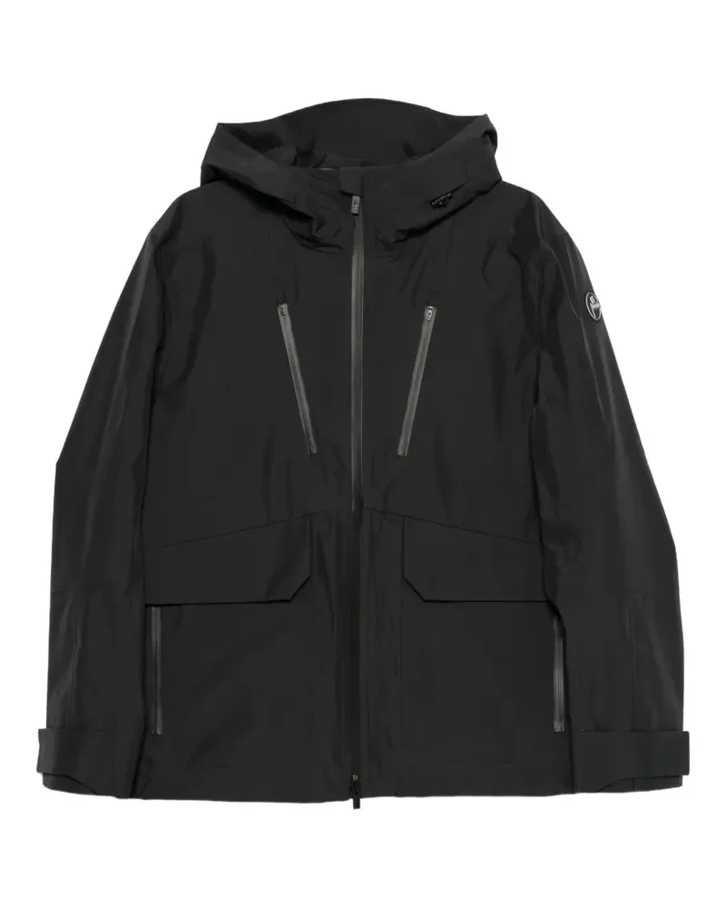 FUSALP Fromon Skijacke mit Kapuze - Schwarz Schwarz