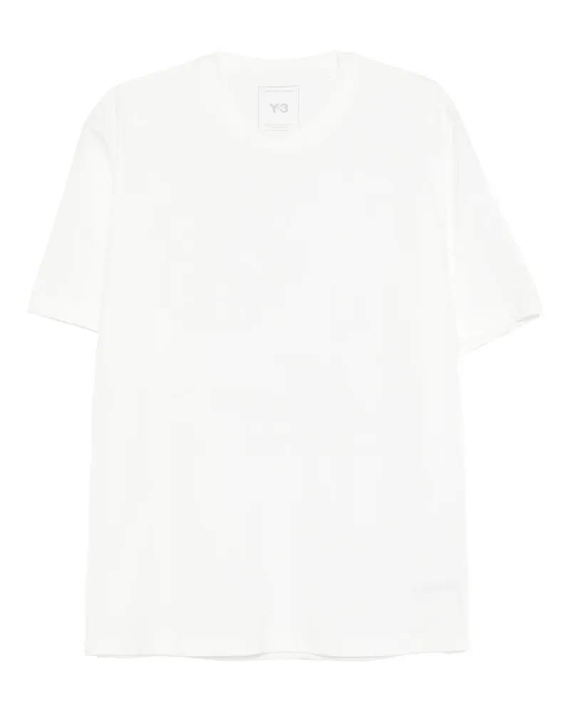 Y-3 T-Shirt mit grafischem Print - Weiß Weiß