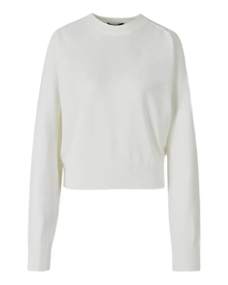 Jacquemus Pullover mit Rundhalsausschnitt - Weiß Weiß