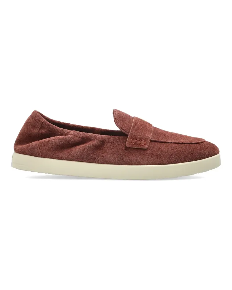Tory Burch Ballet Loafer suede slip-on sneakers - Braun Braun