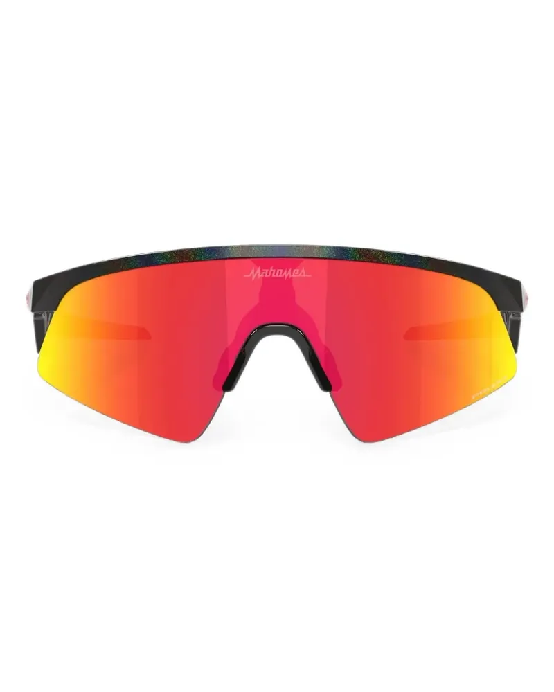 Oakley x Patrick Mahomes Resistor Sweep Sonnenbrille - Schwarz Schwarz