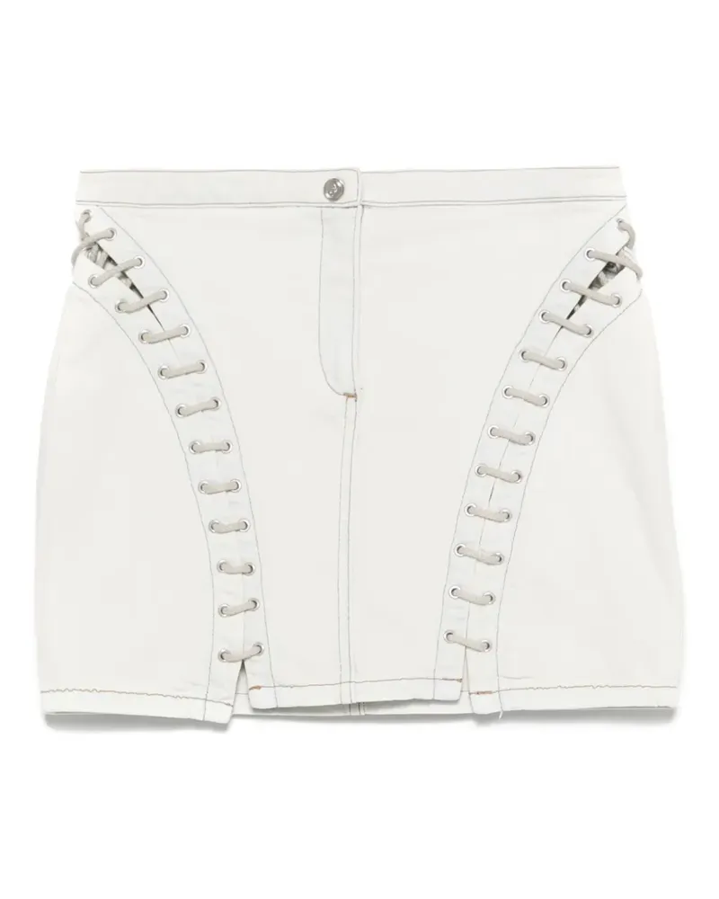 Blumarine Klassischer Jeans-Minirock - Blau Blau