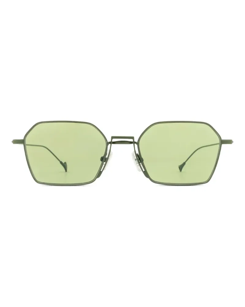 Eyepetizer Milano Sonnenbrille mit geometrischem Gestell - Grün Grün