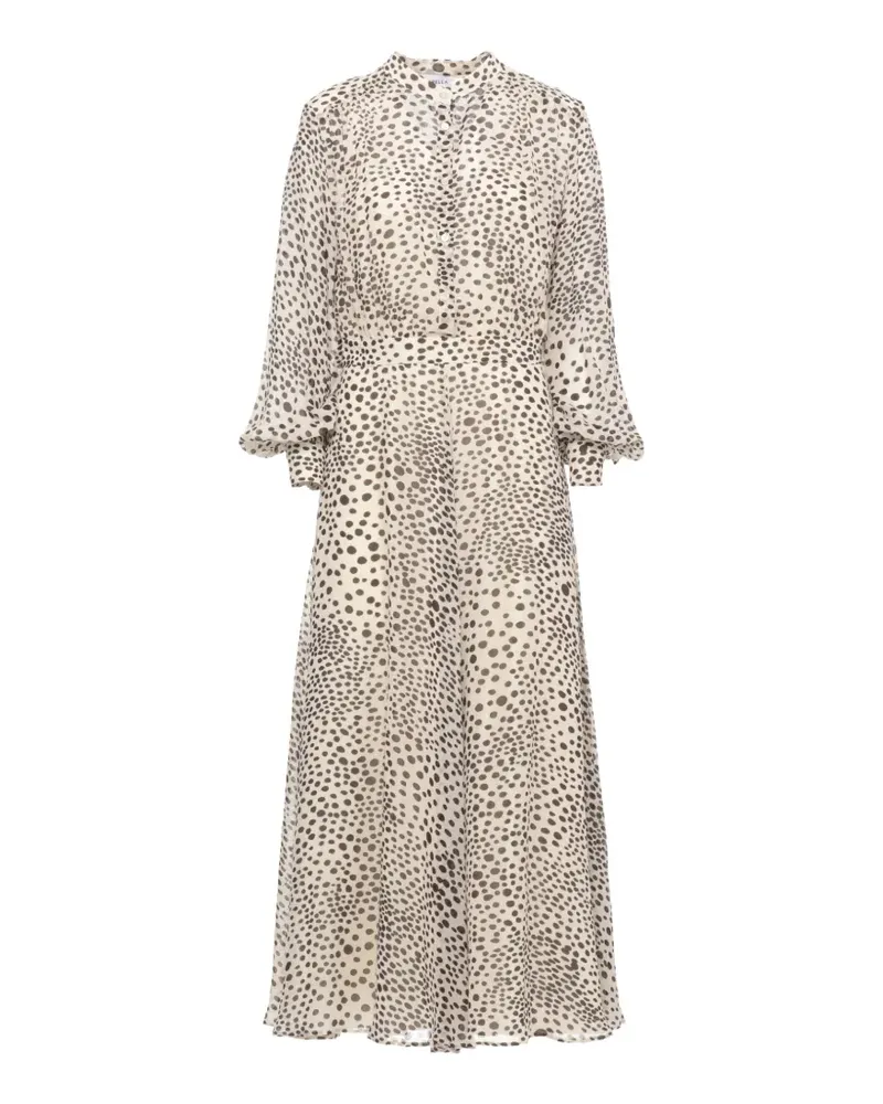 MARELLA MLLMASTRO Midikleid mit Polka Dots - Nude Nude