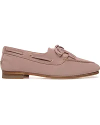 Bally Plume Loafer aus Wildleder Rosa