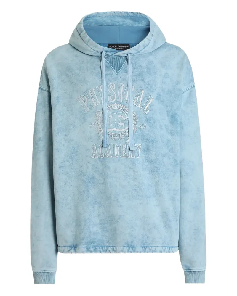 Dolce & Gabbana Bestickter Hoodie - Braun Braun