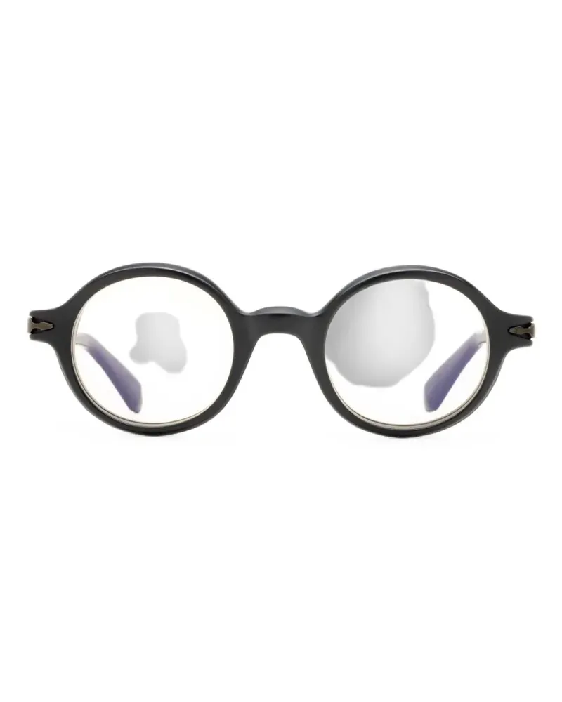 Jacques Marie Mage Hartigan Brille mit rundem Gestell - Schwarz Schwarz