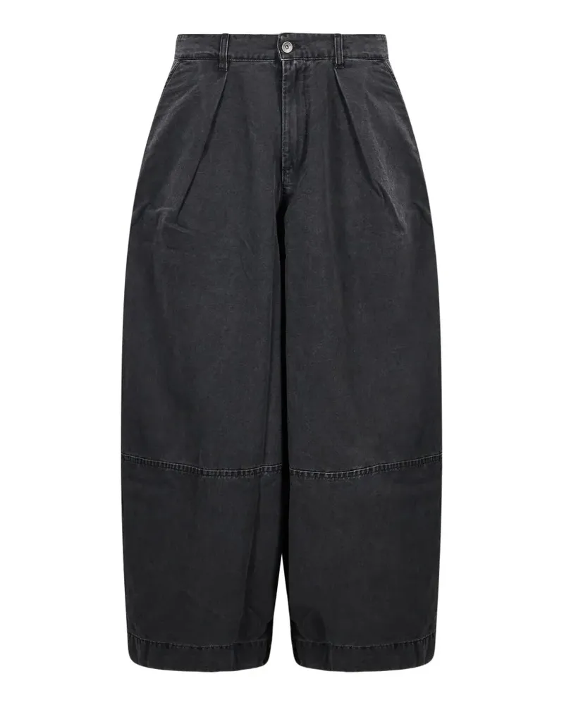 YMC Deadbeat Cropped-Hose - Grau Grau