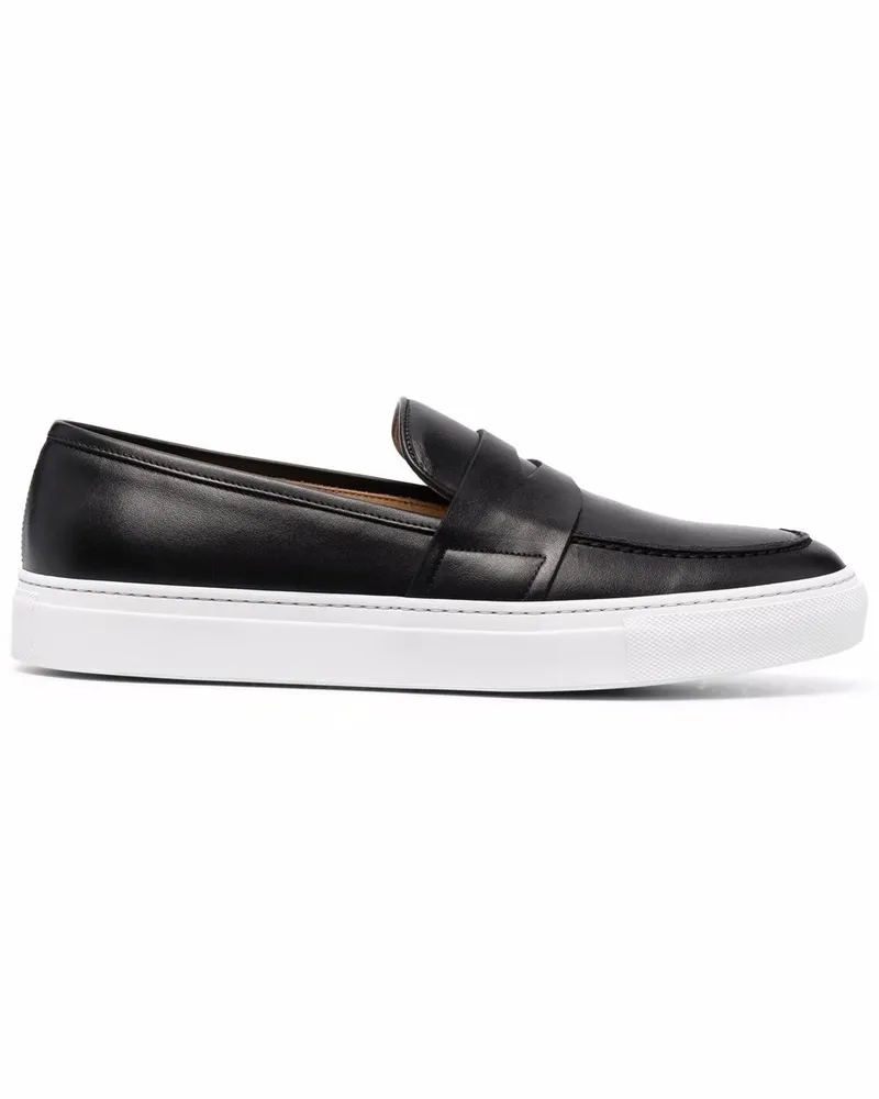 Scarosso Alberto Penny-Loafer - Schwarz Schwarz