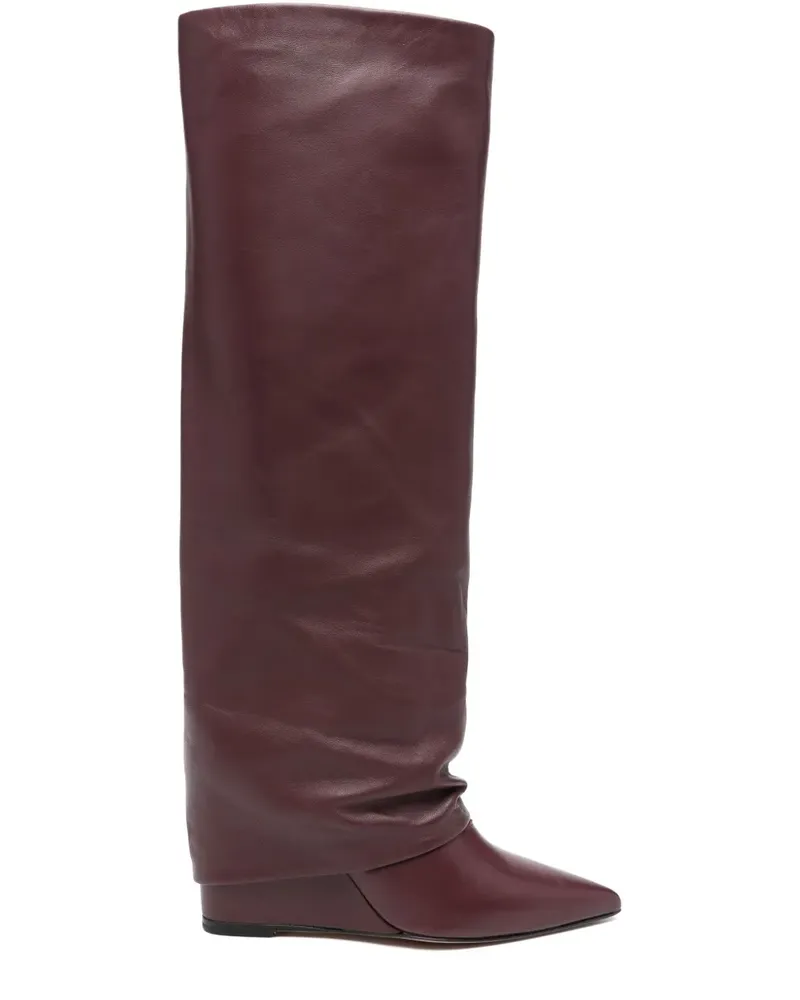 The Seller Lockere Stiefel mit spitzer Kappe 90mm - Rot Rot