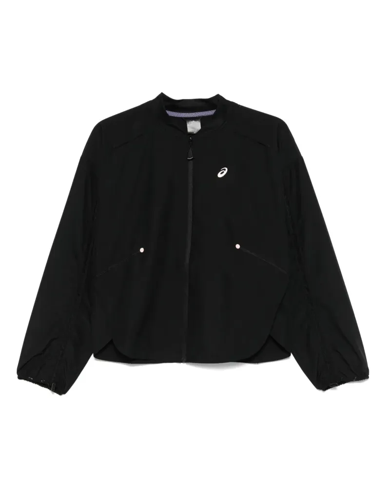 Asics Nagino Sportjacke - Schwarz Schwarz