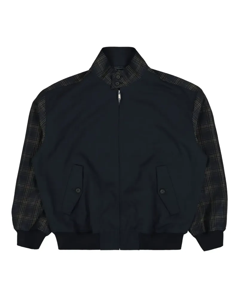 Comme des Garçons Klassische Harrington-Jacke - Blau Blau