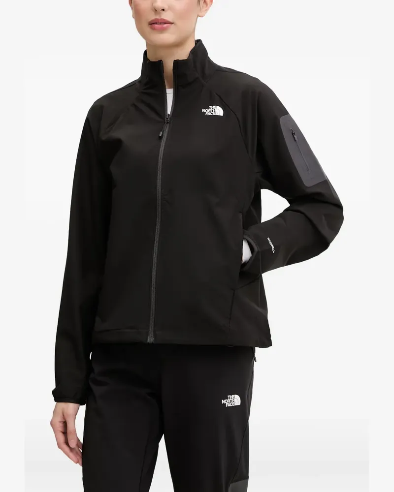 The North Face Jacke mit Logo-Print - Schwarz Schwarz